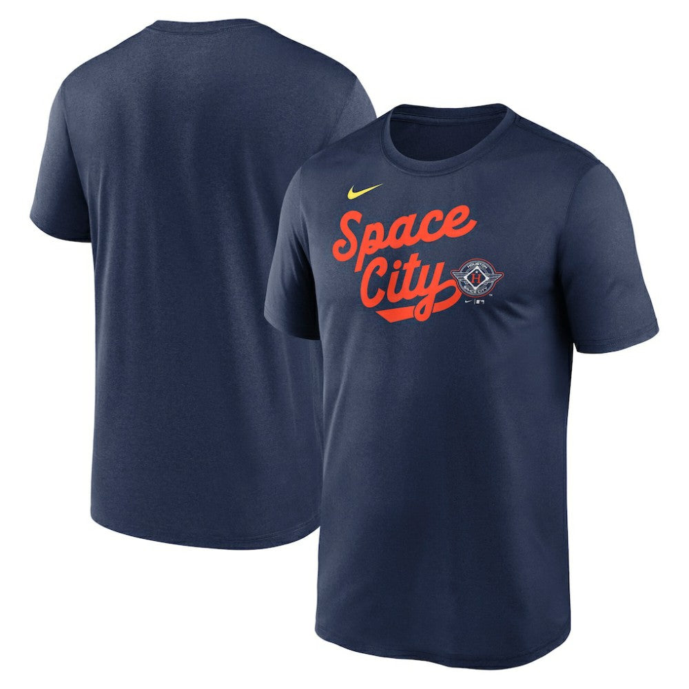 Houston Astros 2025 City Connect Team Phrase Legend Performance T-Shirt Navy | Nike