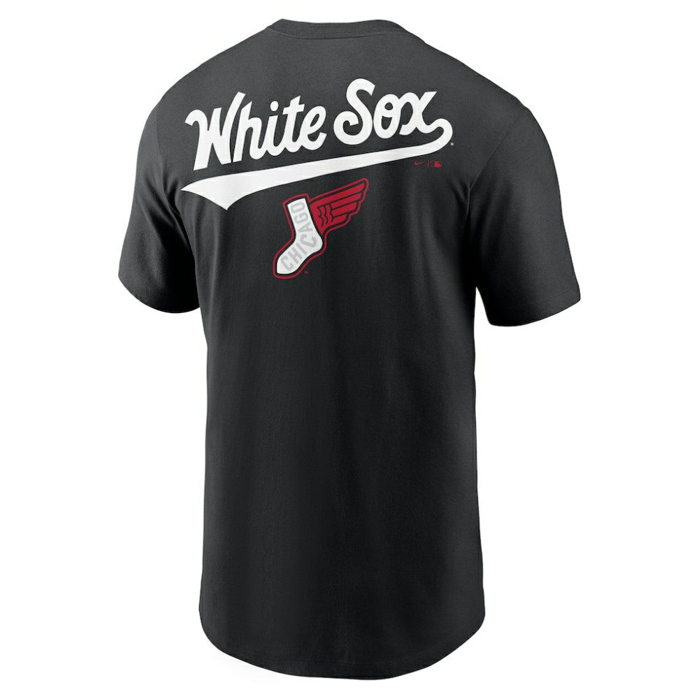 Chicago White Sox 2025 City Connect 2-Hit T-Shirt Black | Nike