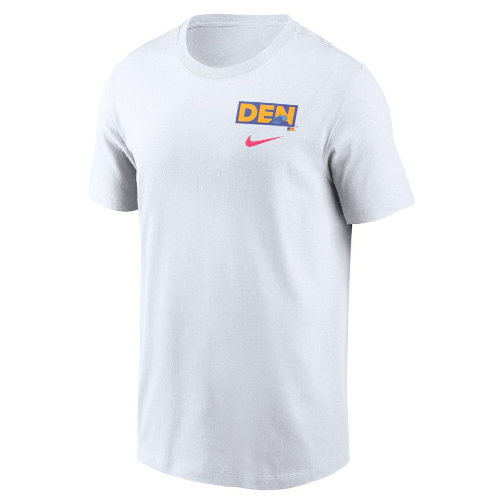 Colorado Rockies 2025 City Connect 2-Hit T-Shirt White | Nike
