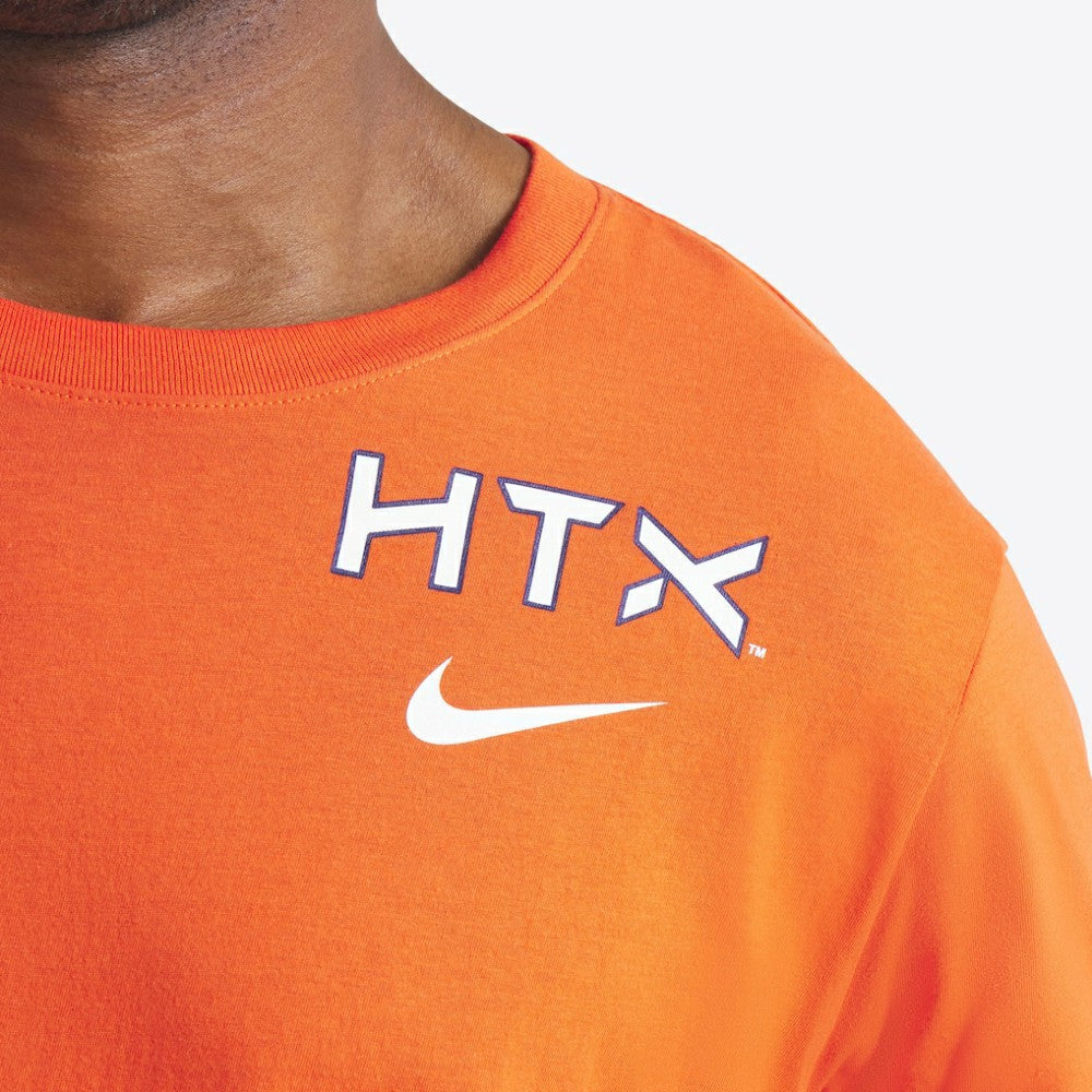 Houston Astros 2025 City Connect 2-Hit T-Shirt Orange | Nike