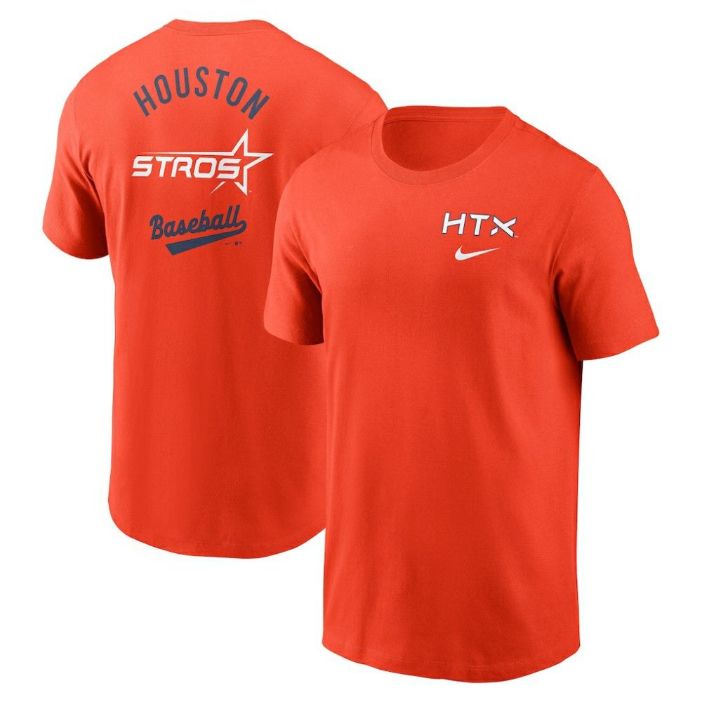 Houston Astros 2025 City Connect 2-Hit T-Shirt Orange | Nike
