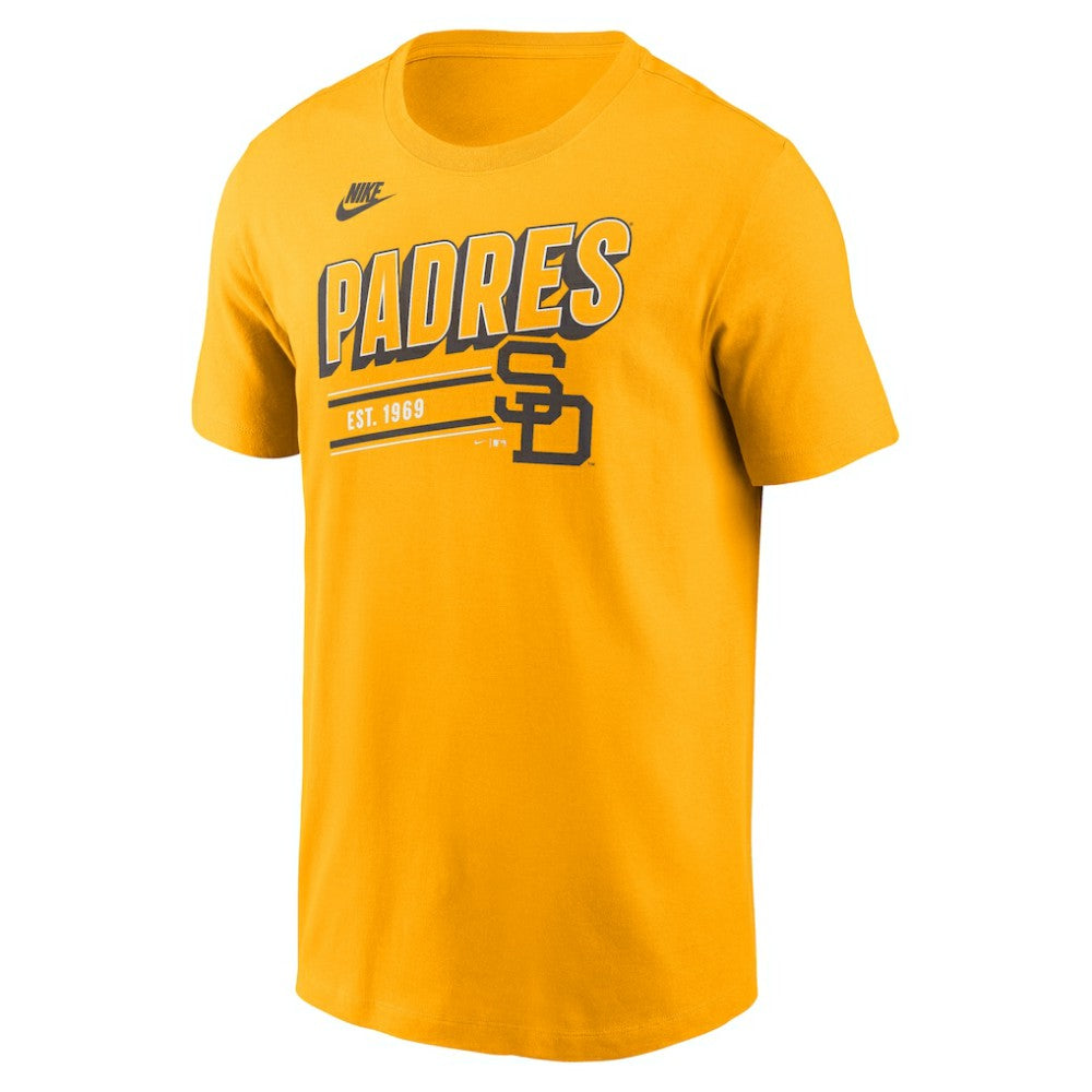 San Diego Padres Cooperstown Collection Retro T-Shirt Gold | Nike