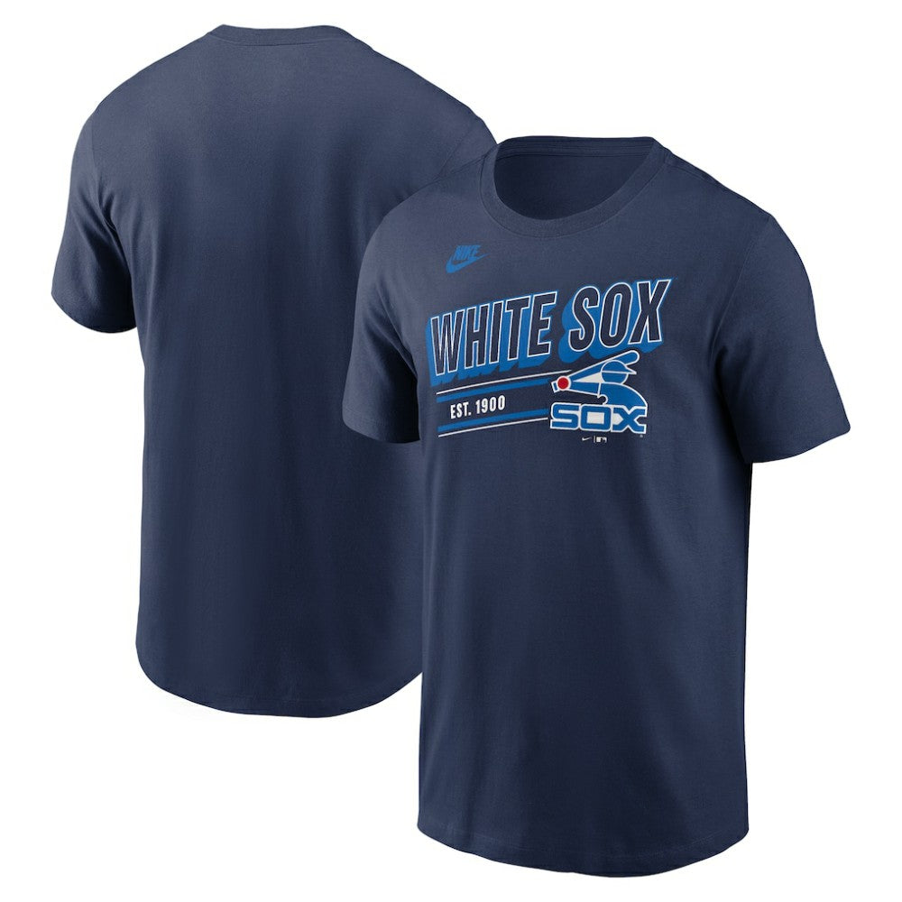 Chicago White Sox Cooperstown Collection Retro T-Shirt Navy | Nike