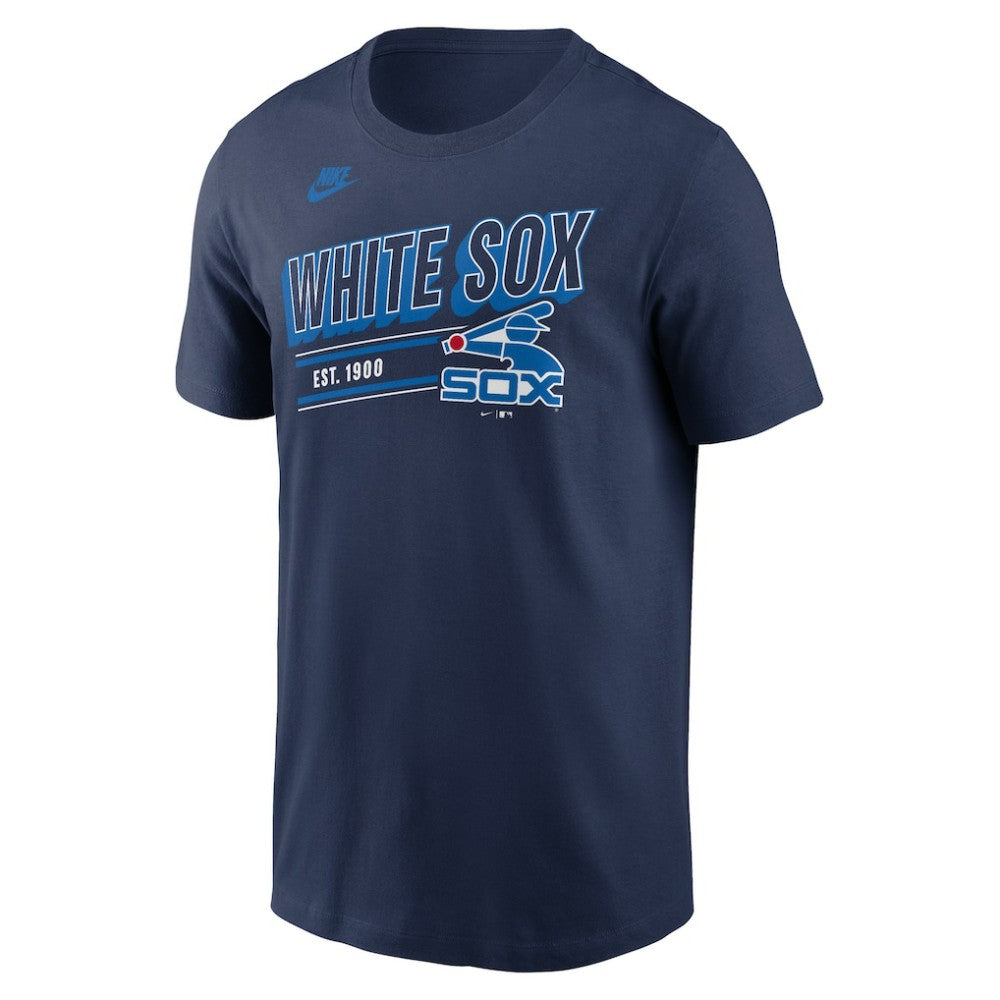 Chicago White Sox Cooperstown Collection Retro T-Shirt Navy | Nike