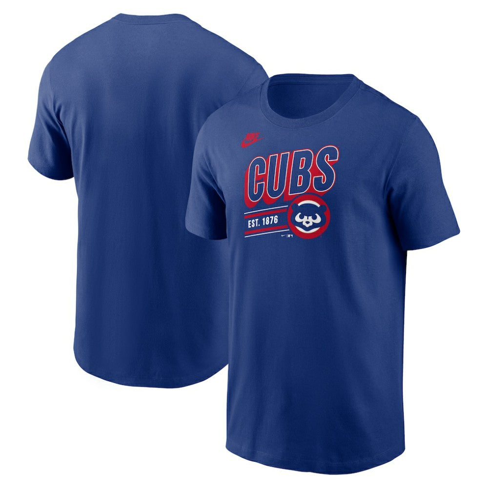 Chicago Cubs Cooperstown Collection Retro T-Shirt Royal | Nike