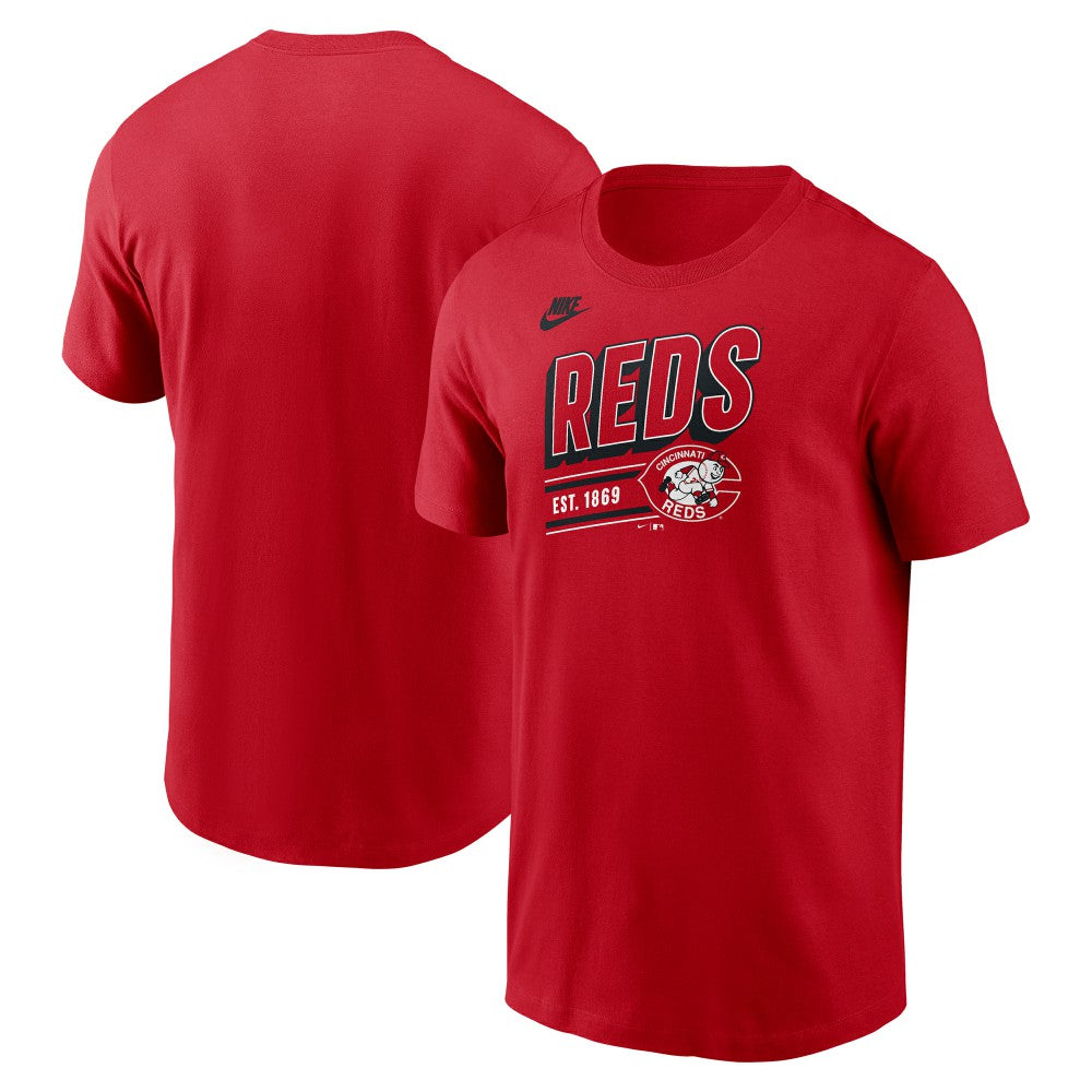 Cincinnati Reds Cooperstown Collection Retro T-Shirt Red | Nike