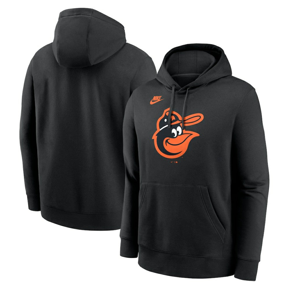 Baltimore Orioles Cooperstown Collection Logo Club Hoodie Black | Nike