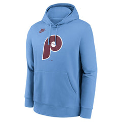 Philadelphia Phillies Cooperstown Collection Logo Club Hoodie Light Blue | Nike