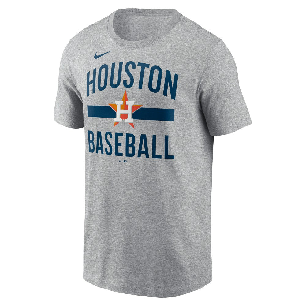 Houston Astros  Arched T-Shirt Heather Gray | Nike