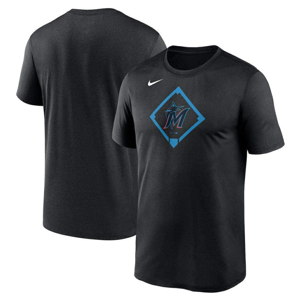 Miami Marlins Icon Legend Dri-FIT T-Shirt Black | Nike
