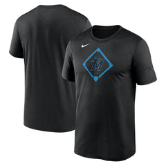 Miami Marlins Icon Legend Dri-FIT T-Shirt Black | Nike
