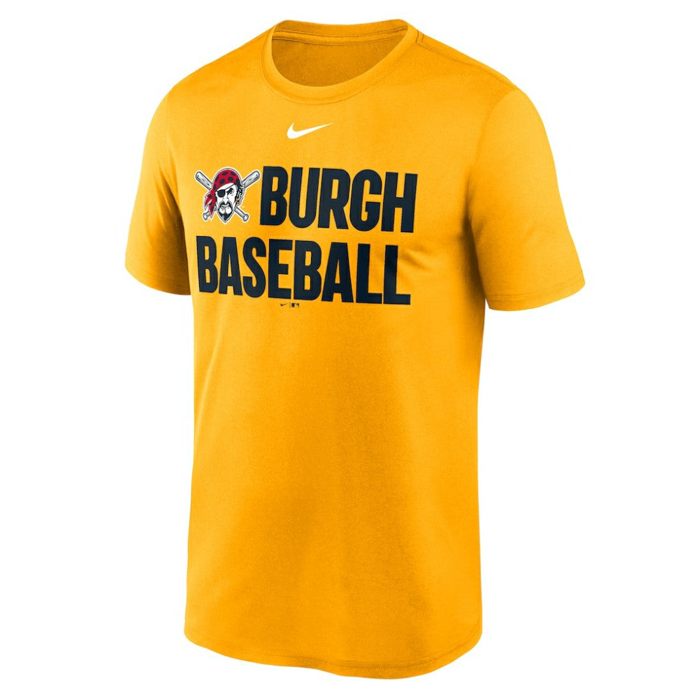Pittsburgh Pirates Local Legend Performance T-Shirt Gold | Nike