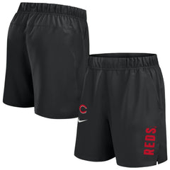 Cincinnati Reds Woven Victory Dri-FIT Shorts Black | Nike