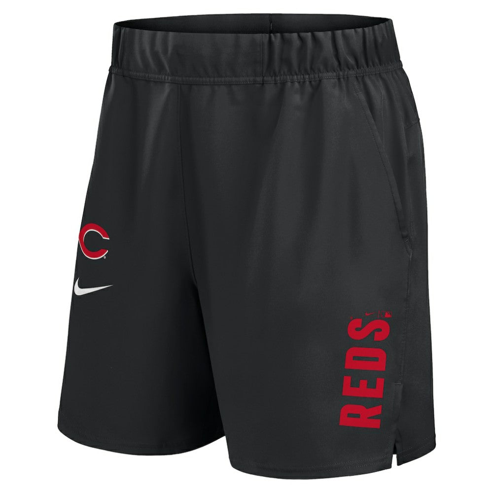 Cincinnati Reds Woven Victory Dri-FIT Shorts Black | Nike