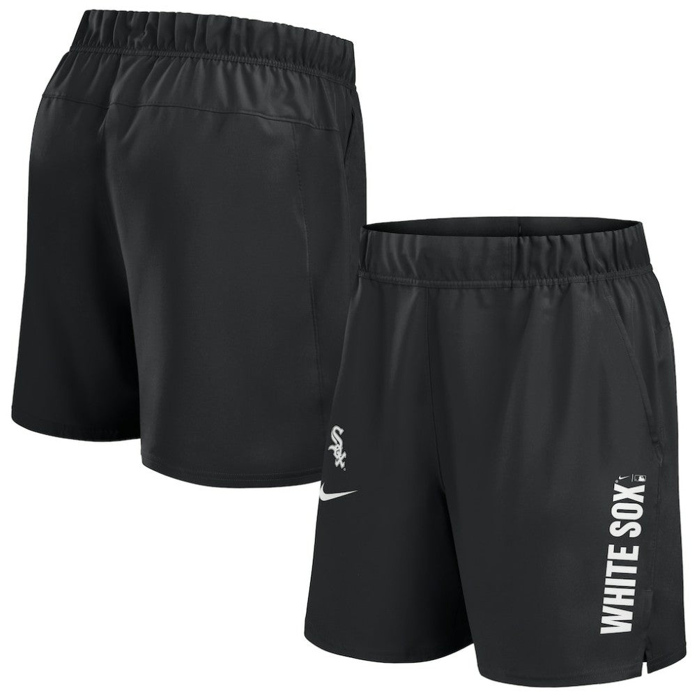 Chicago White Sox Woven Victory Dri-FIT Shorts Black | Nike