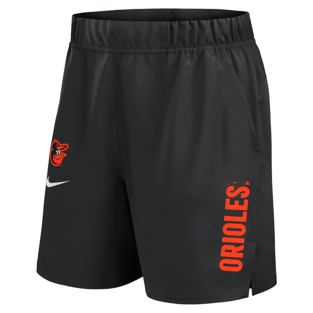Baltimore Orioles Woven Victory Dri-FIT Shorts Black | Nike