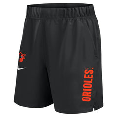 Baltimore Orioles Woven Victory Dri-FIT Shorts Black | Nike