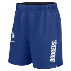 Los Angeles Dodgers Woven Victory Dri-FIT Shorts Royal | Nike