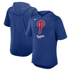 Philadelphia Phillies Tri-Blend Hoodie T-Shirt Royal | Nike