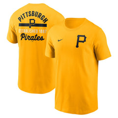 Pittsburgh Pirates T-Shirt Gold | Nike