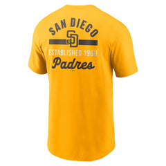 San Diego Padres 2-Hit T-Shirt Gold | Nike