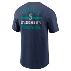 Seattle Mariners 2-Hit T-Shirt Navy | Nike
