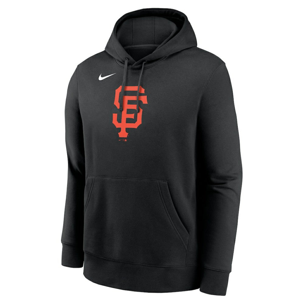 San Francisco Giants Logo Club Fleece Hoodie Black | Nike