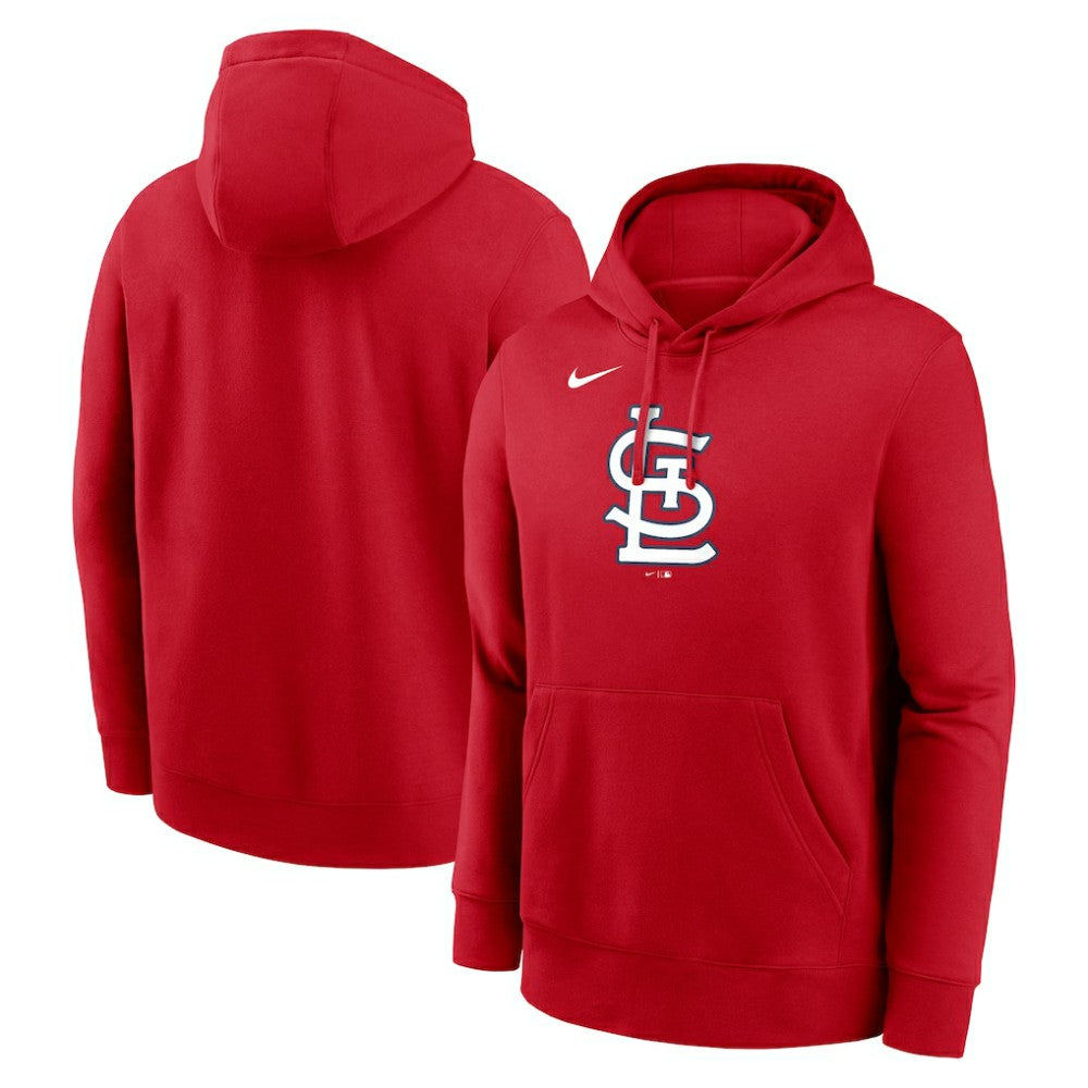 St. Louis Cardinals Logo Club Fleece Hoodie Red | Nike