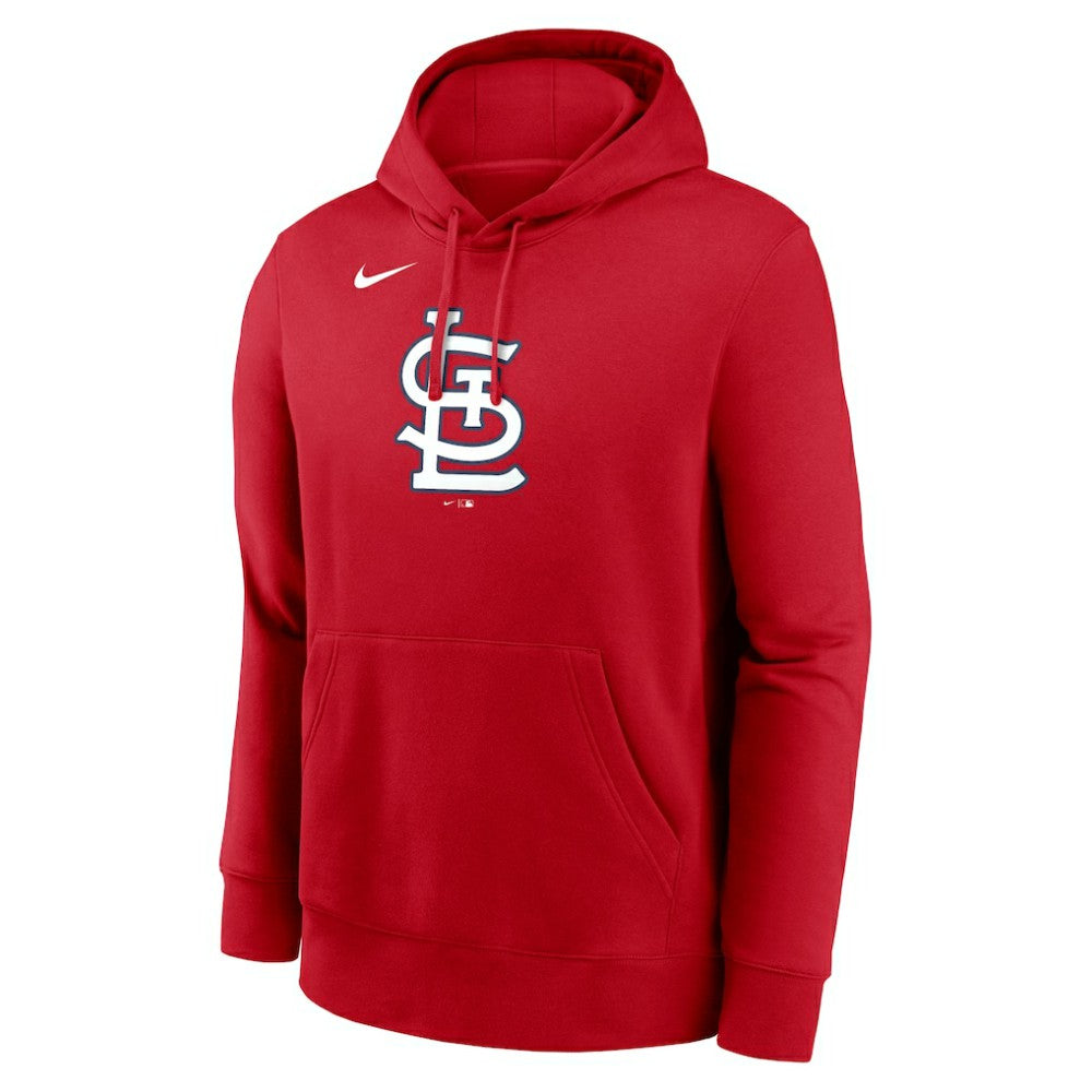 St. Louis Cardinals Logo Club Fleece Hoodie Red | Nike