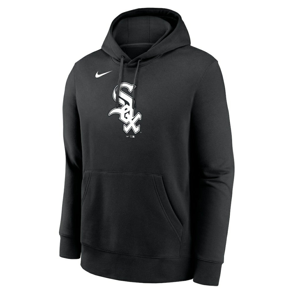 Chicago White Sox Logo Club Fleece Hoodie Black | Nike