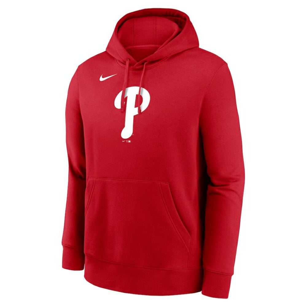 Philadelphia Phillies Logo Club Fleece Hoodie Red | Nike