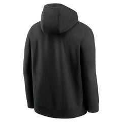 Colorado Rockies Logo Club Fleece Hoodie Black | Nike