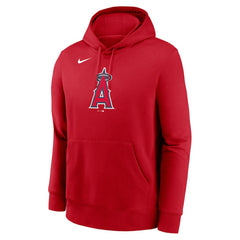 Los Angeles Angels Logo Club Fleece Hoodie Red | Nike