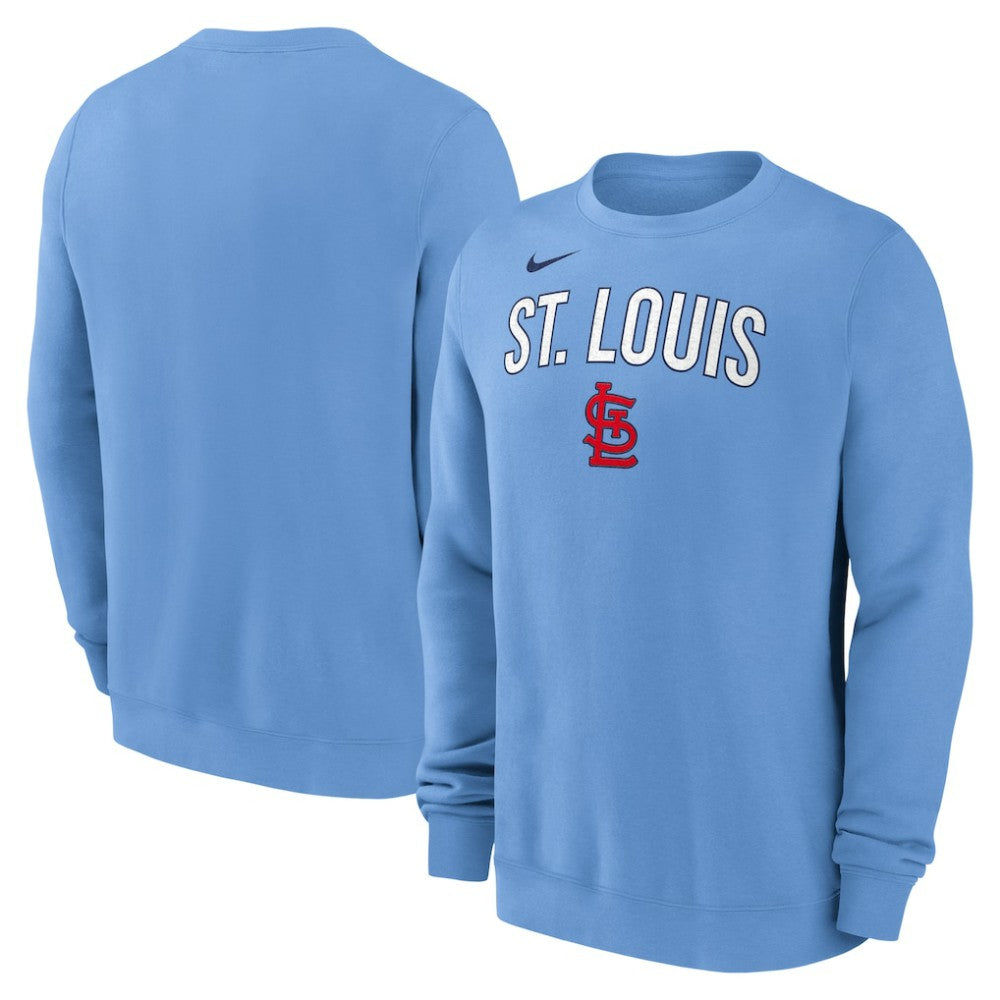 St. Louis Cardinals Sweatshirt Light Blue | Nike