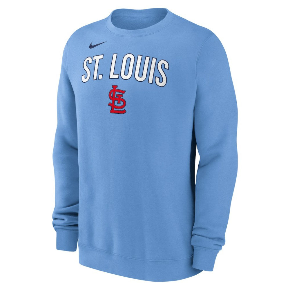 St. Louis Cardinals Sweatshirt Light Blue | Nike