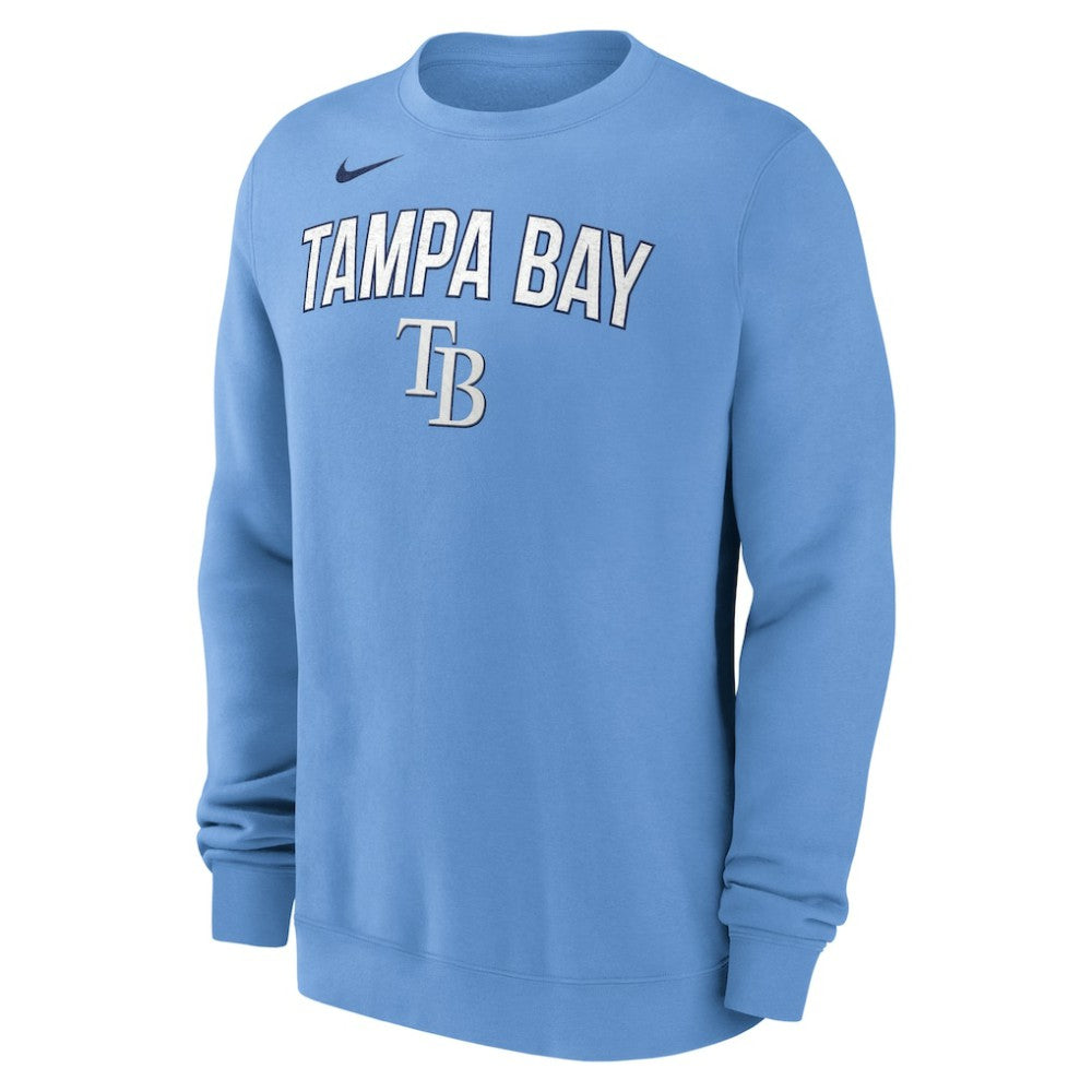 Tampa Bay Rays Sweatshirt Light Blue | Nike