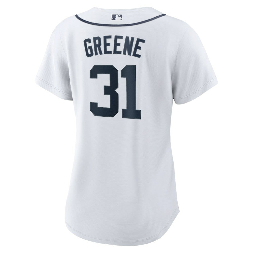 Riley Greene Detroit Tigers Women's Home Replica Player Jersey White | Nike