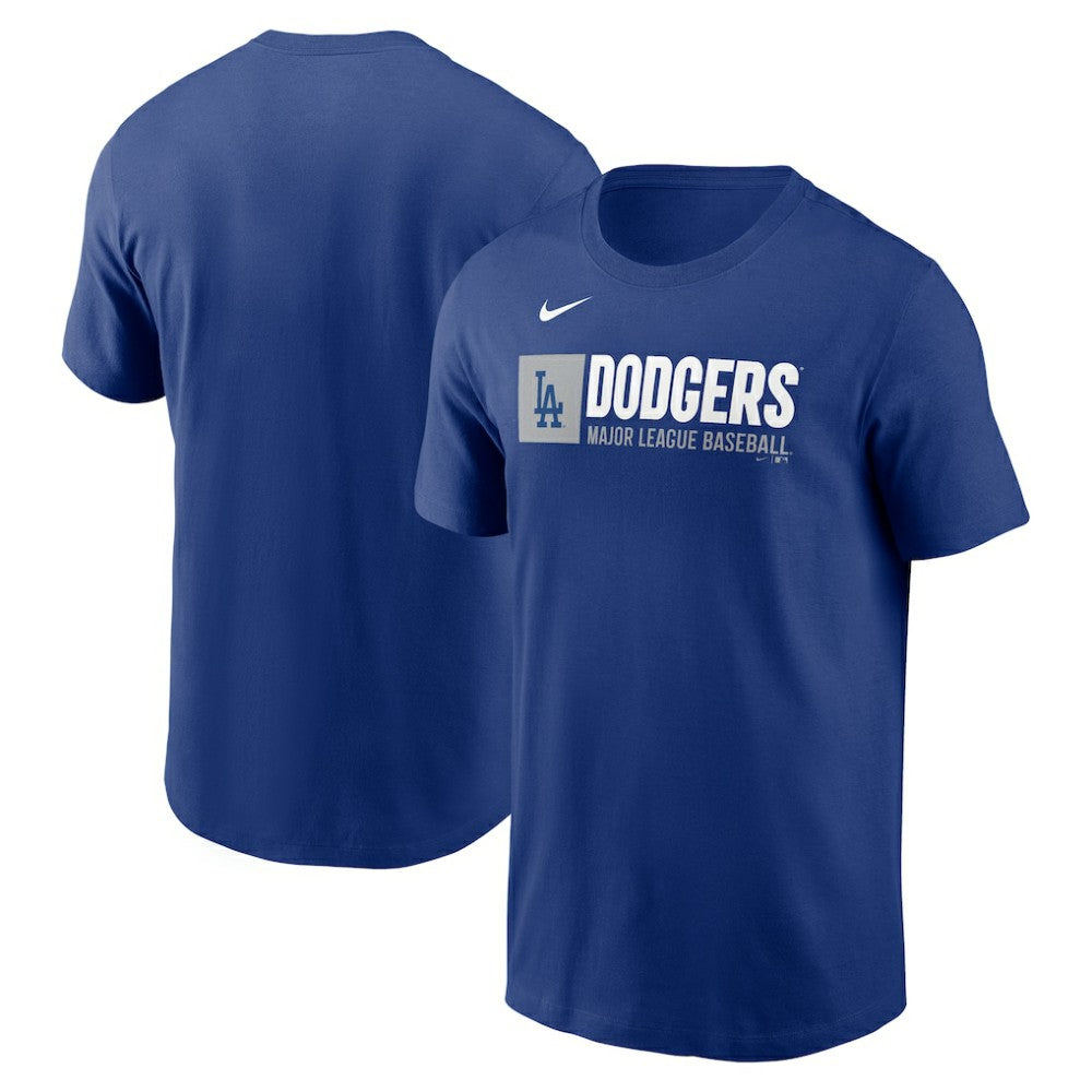 Los Angeles Dodgers Team Block T-Shirt Royal | Nike