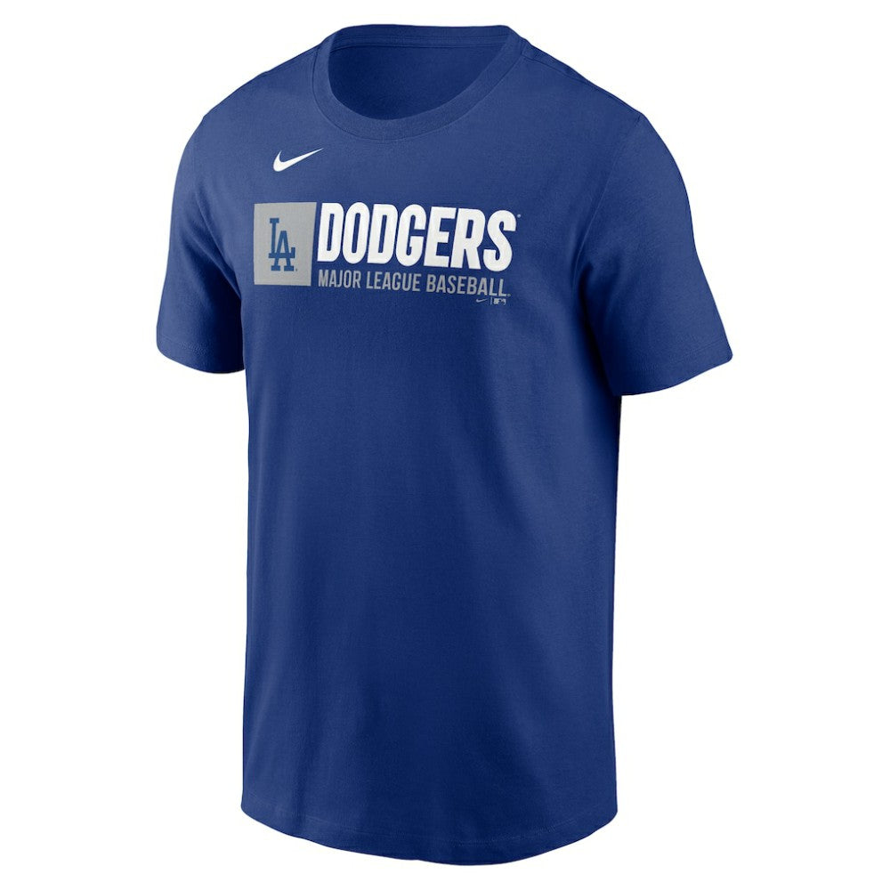 Los Angeles Dodgers Team Block T-Shirt Royal | Nike
