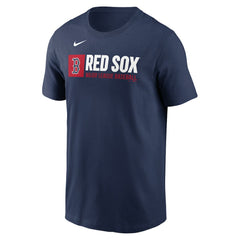Boston Red Sox Team Block T-Shirt Navy | Nike