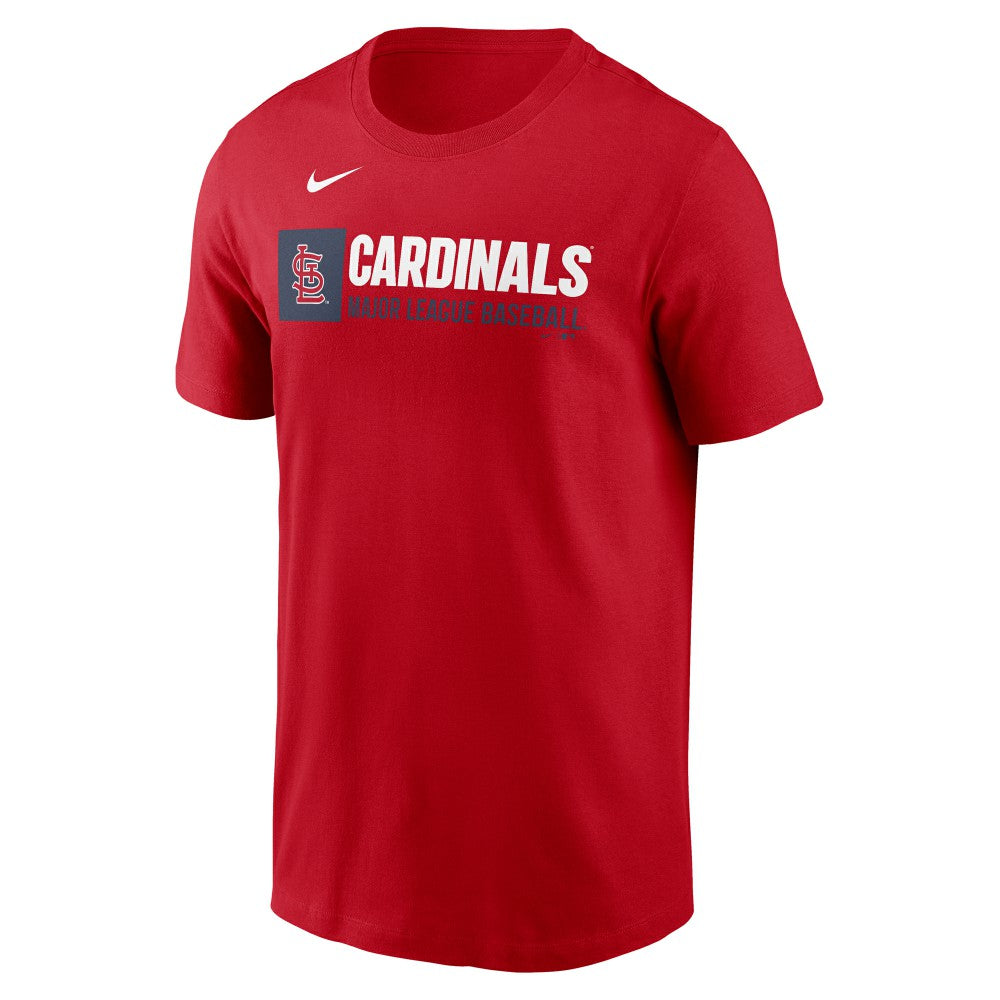 St. Louis Cardinals Team Block T-Shirt Red | Nike