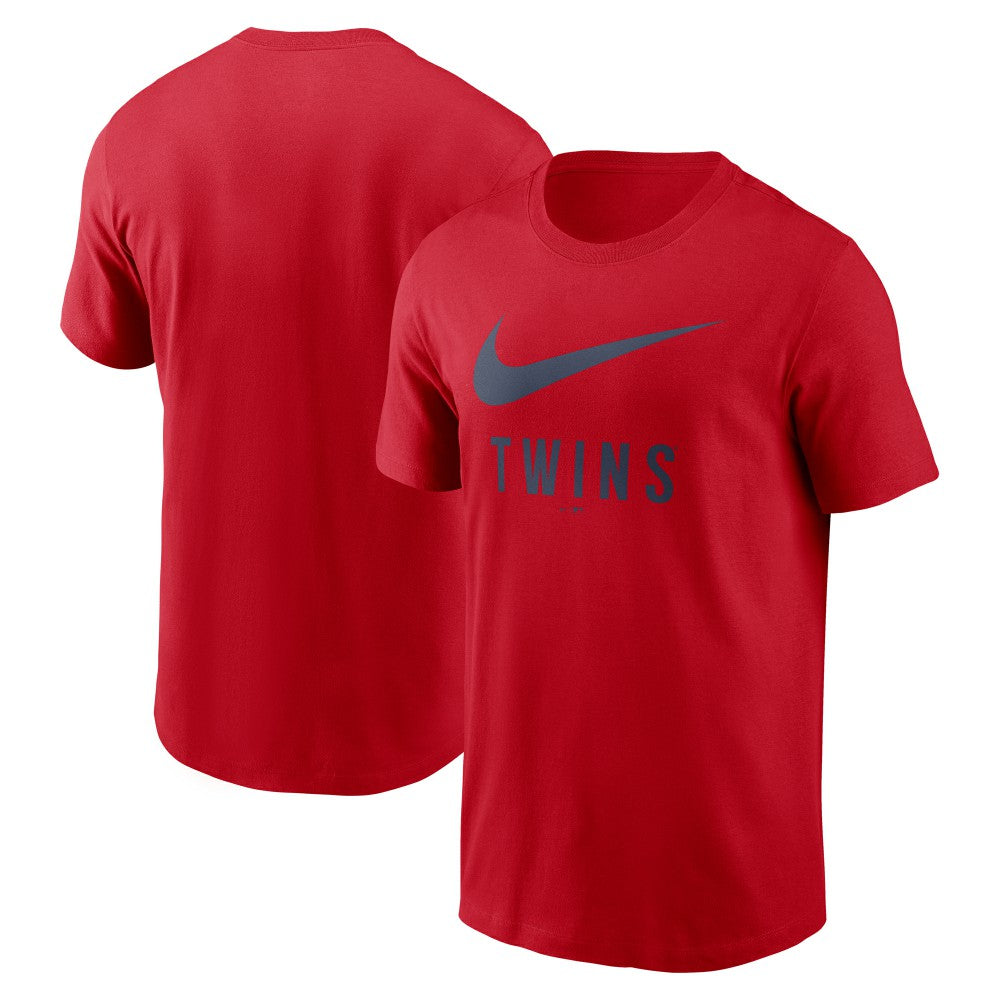 Minnesota Twins Swoosh T-Shirt Red | Nike