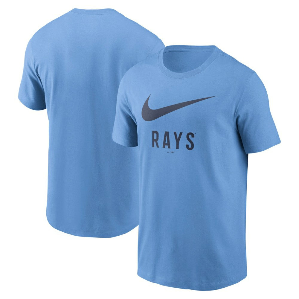Tampa Bay Rays Swoosh T-Shirt Light Blue | Nike