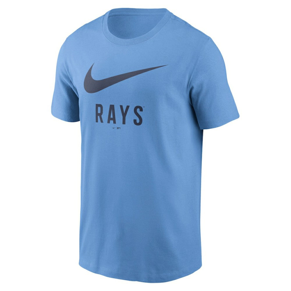 Tampa Bay Rays Swoosh T-Shirt Light Blue | Nike