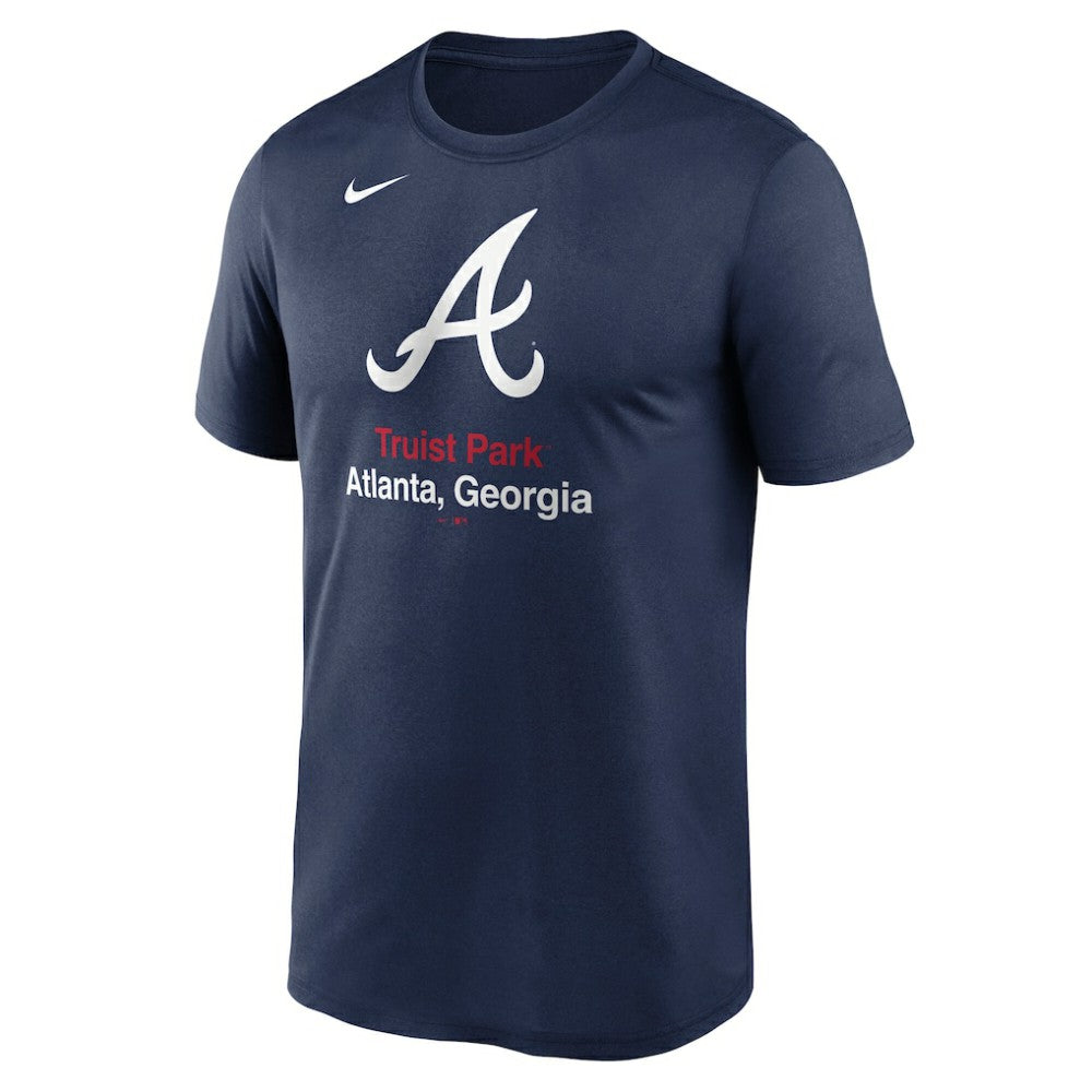 Atlanta Braves Stadium Legend Performance T-Shirt Navy | Nike