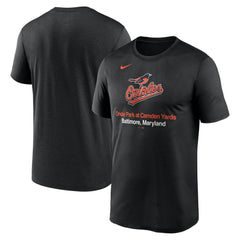 Baltimore Orioles Stadium Legend Performance T-Shirt Black | Nike