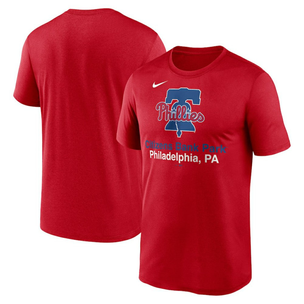 Philadelphia Phillies Stadium Legend Performance T-Shirt Red | Nike