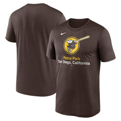 San Diego Padres Stadium Legend Performance T-Shirt Brown | Nike