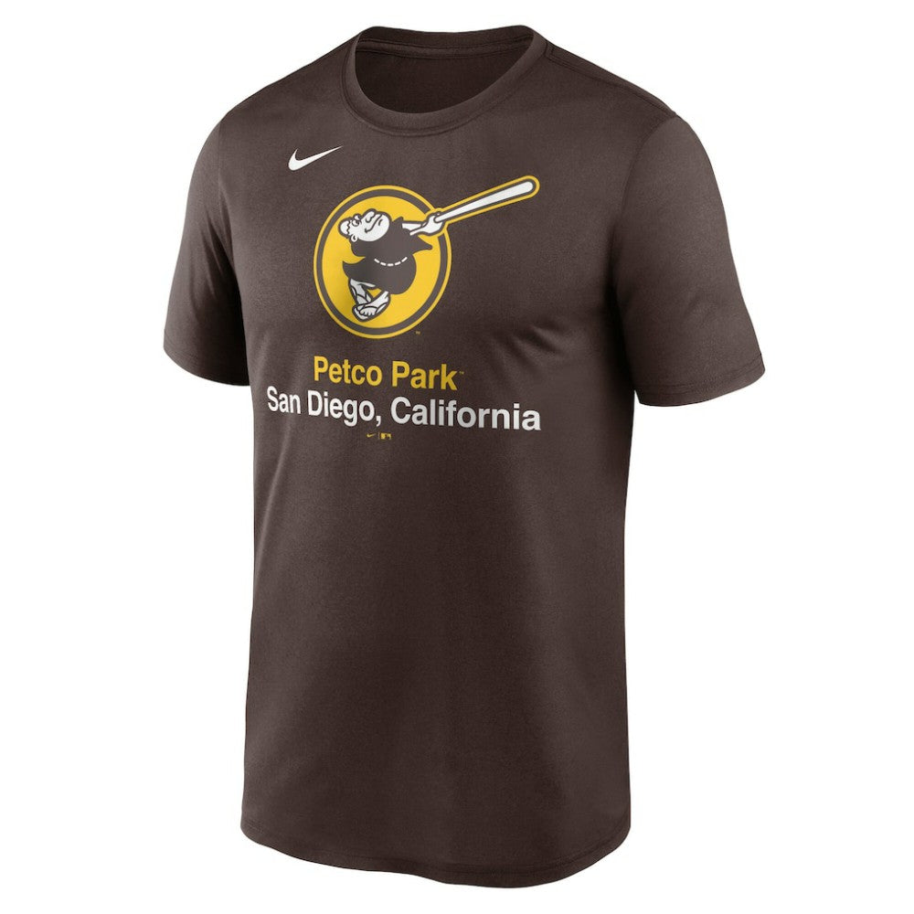 San Diego Padres Stadium Legend Performance T-Shirt Brown | Nike
