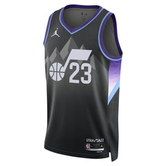 Lauri Markkanen Utah Jazz Jordan Brand Unisex 2024/25 Swingman Jersey - Statement Edition - Black sale